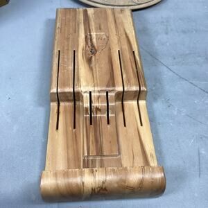 Vintage Flint Hollow Ground Knife Holder - 15.5”L